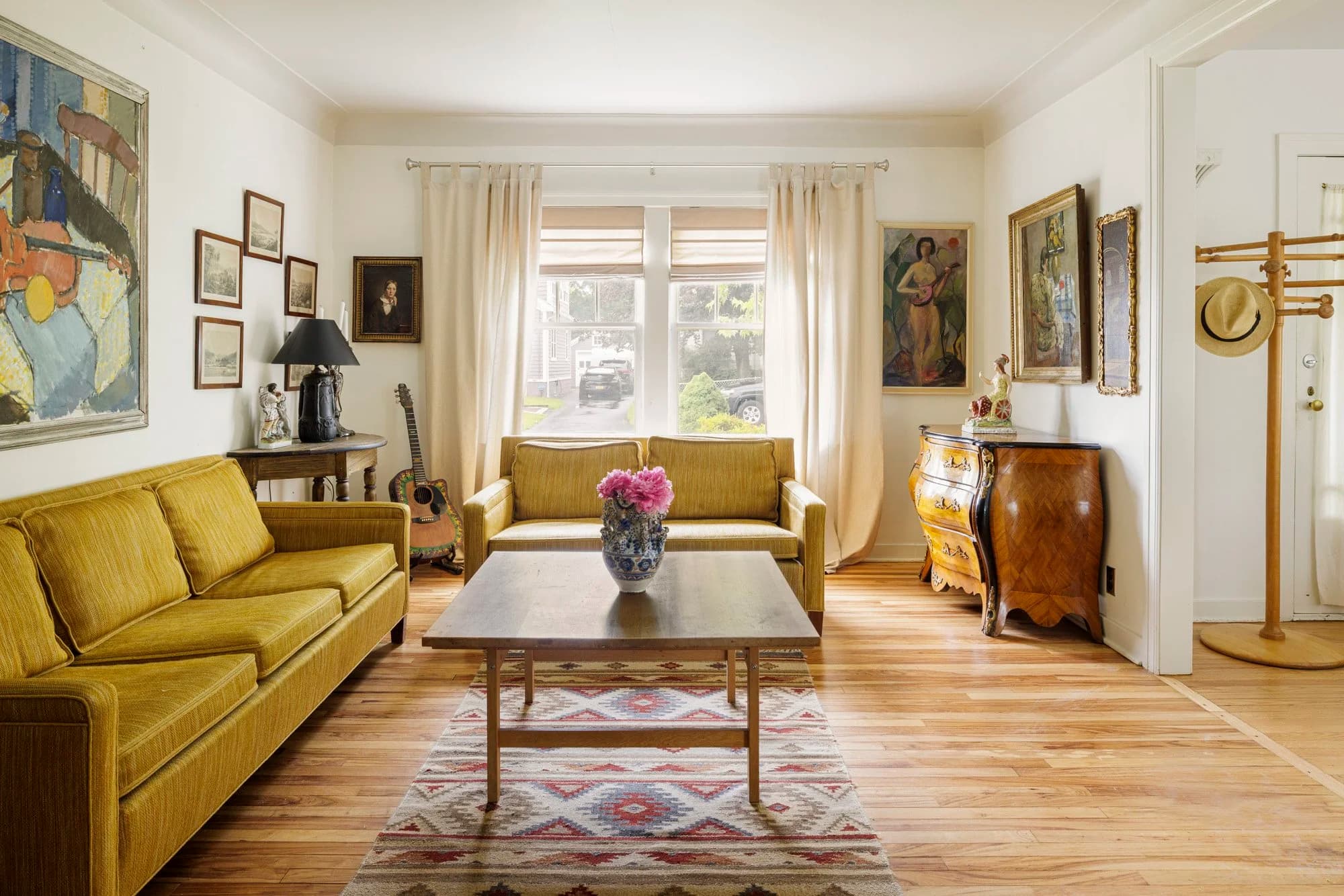 Staged interior
